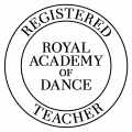 registered royal academy of dance teacher logo